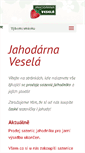 Mobile Screenshot of jahodarnavesela.cz